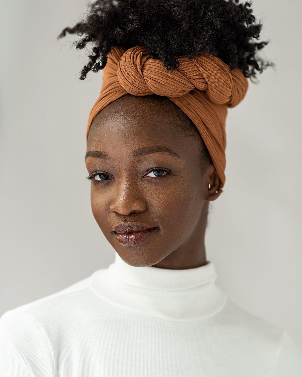 Low Bun Head Wrap