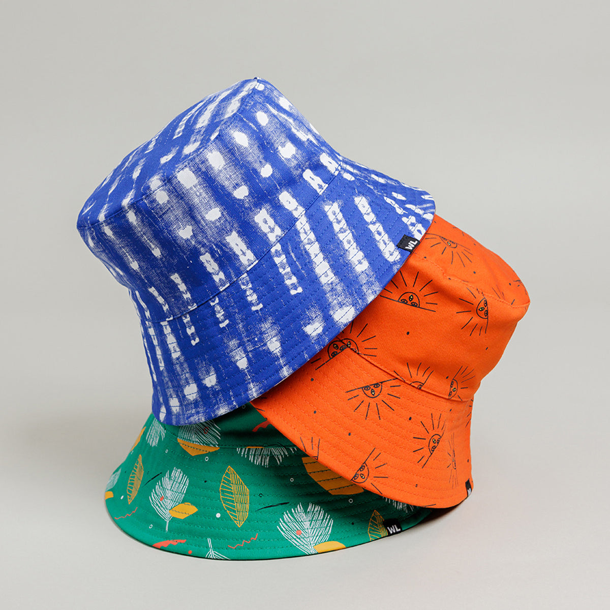 Satin Lined Printed Bucket Hat