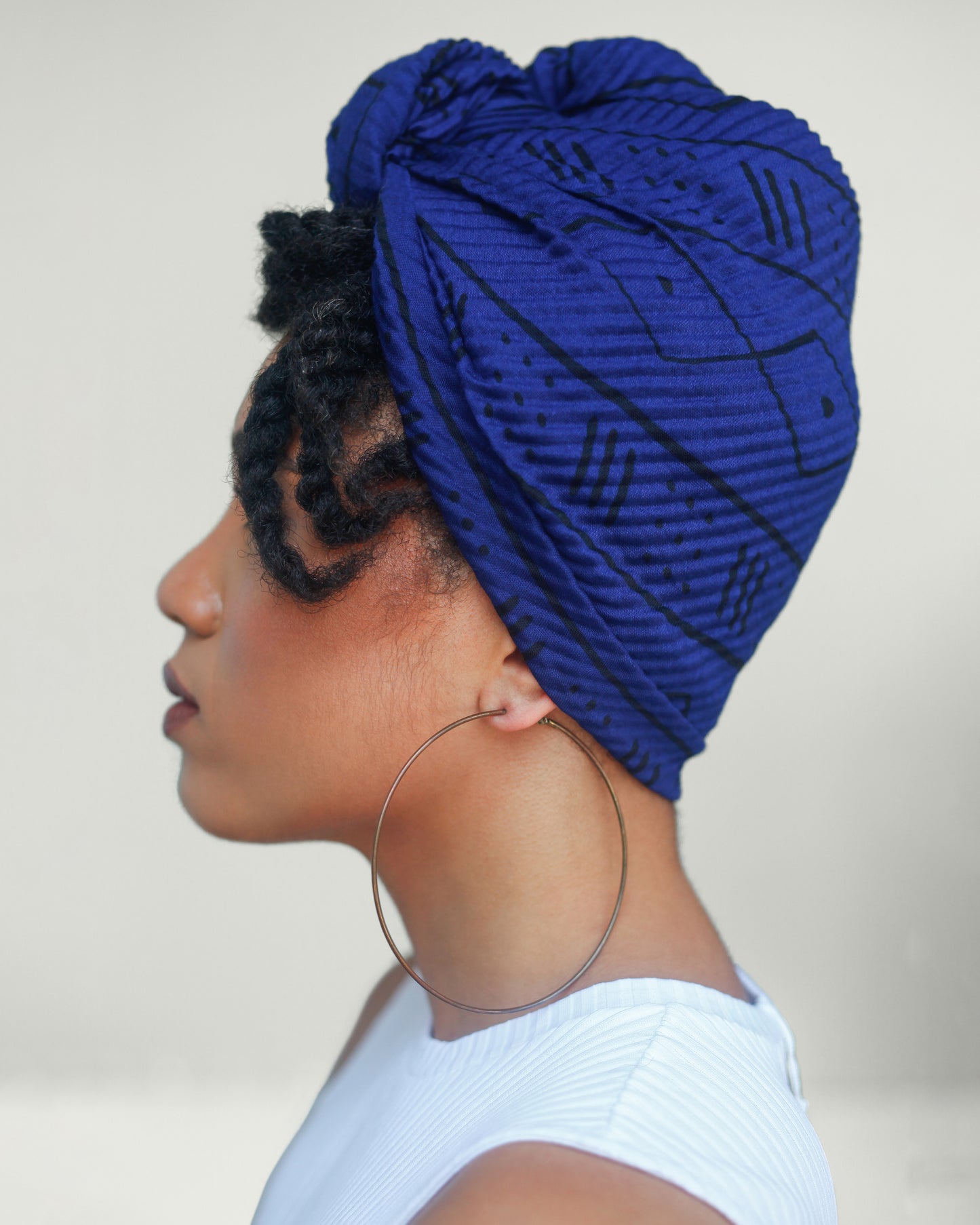 Printed Pleated Head Wrap Bundle #2
