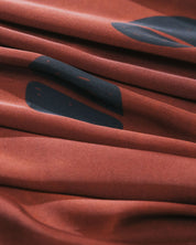 Satin Head Scarf in Mahogany