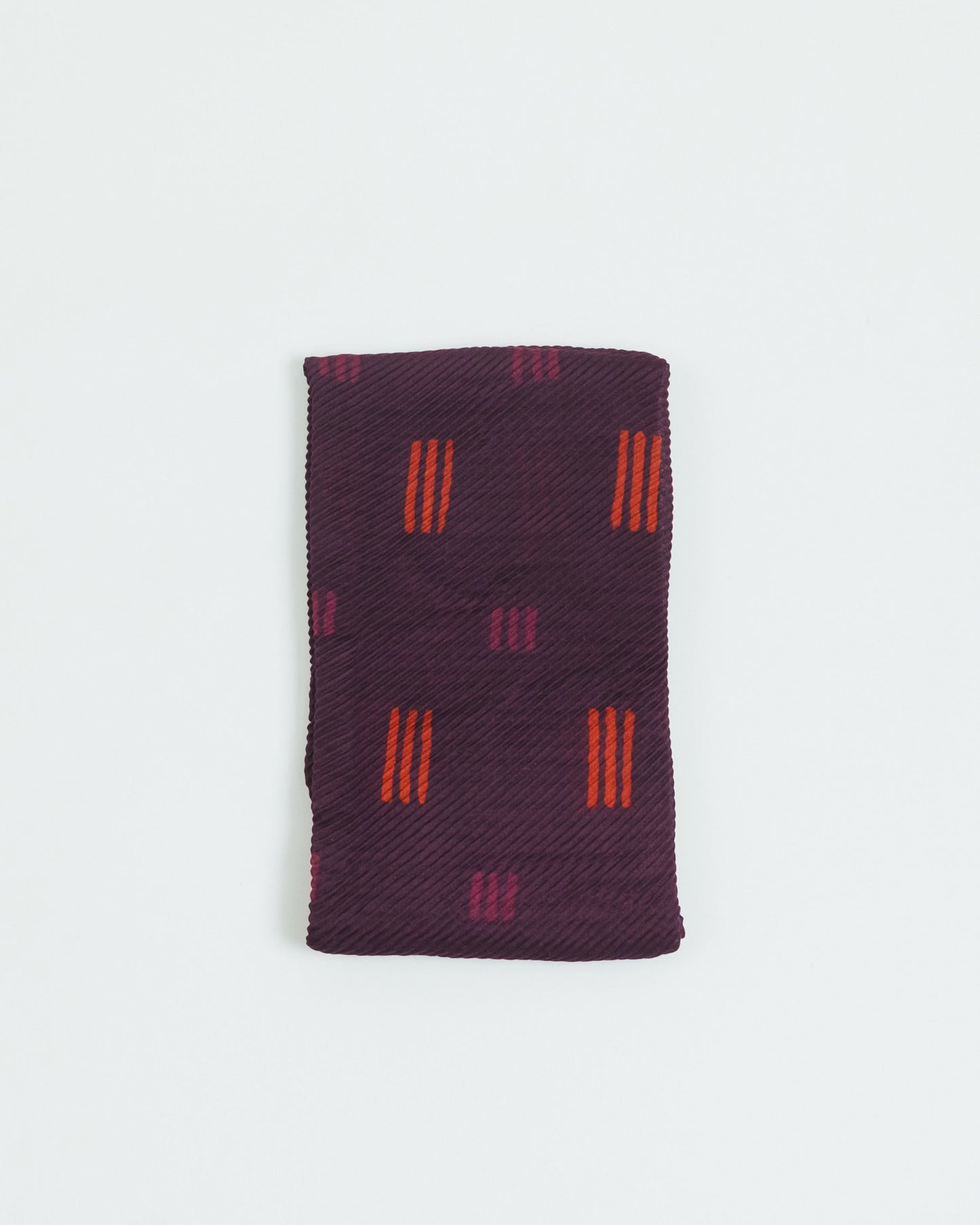 Printed Pleated Head Wrap in Yara