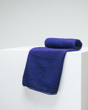 Printed Pleated Head Wrap in Essence