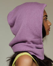 Satin Lined Balaclava in Rose