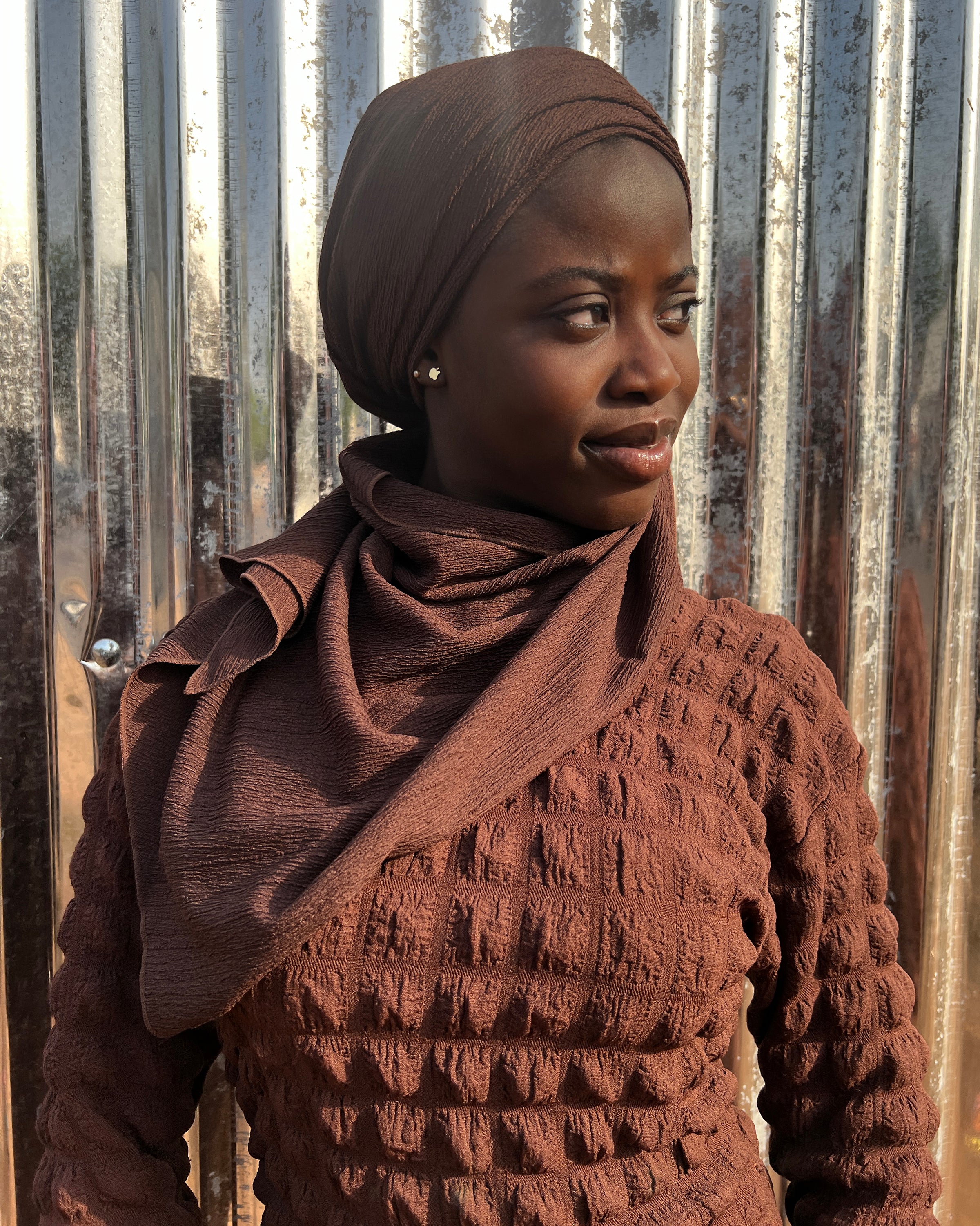 The Wrap Life Pleated Head Wrap Hijab