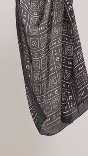 Satin Head Scarf in Heritage