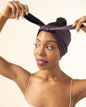 The Wrap Life Active Bandie in Violet Purple Bandie