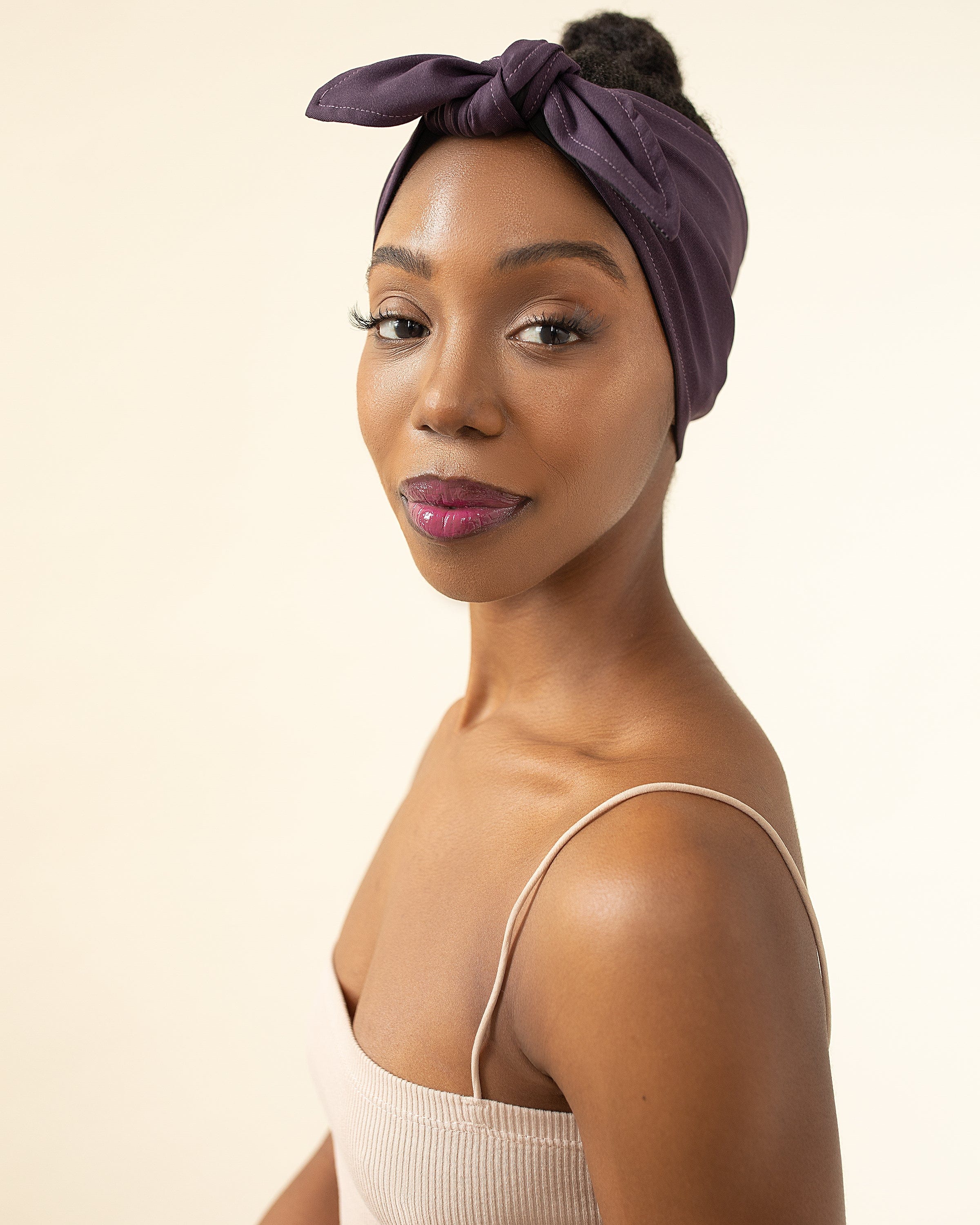 The Wrap Life Active Bandie in Violet Purple Bandie