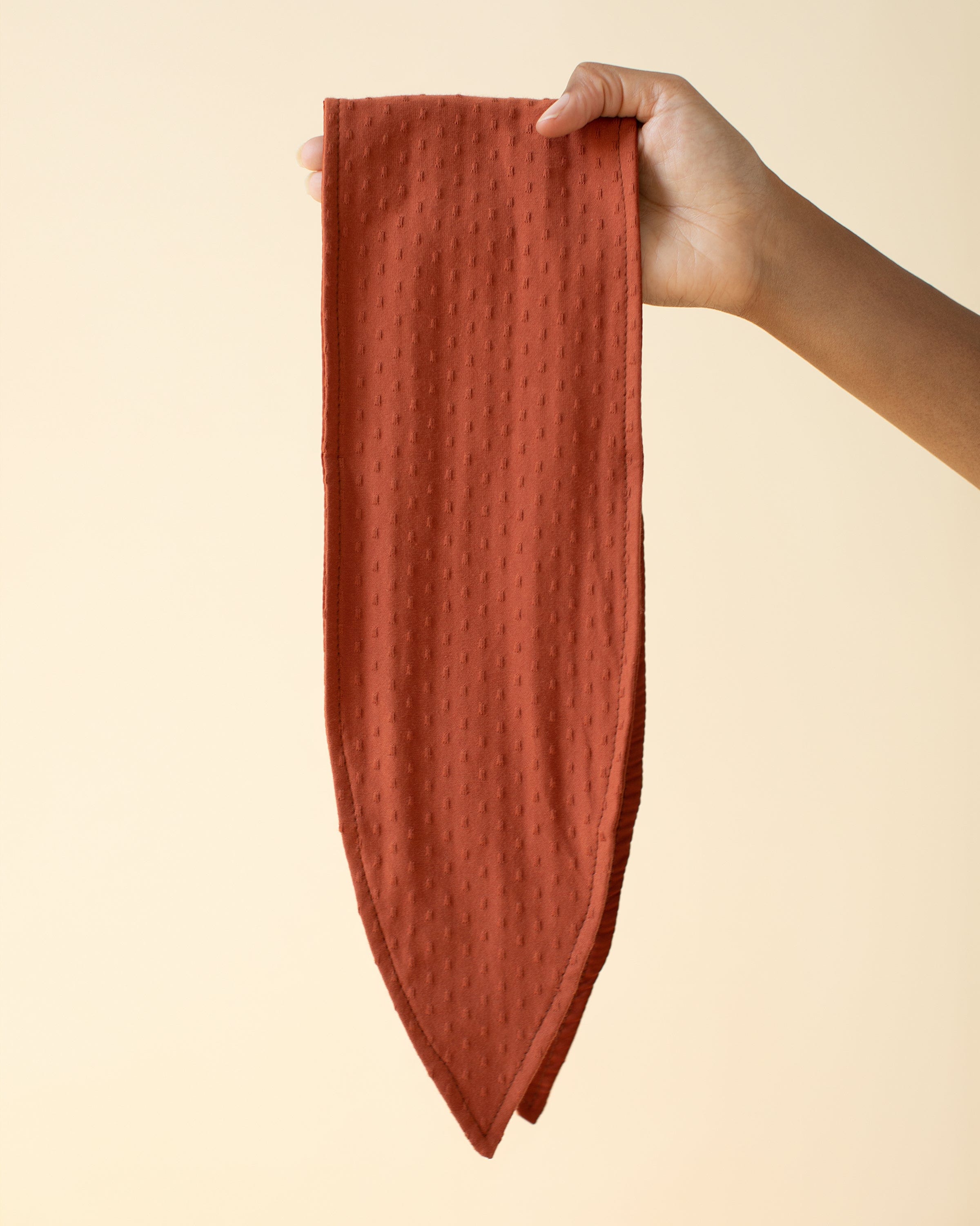 The Wrap Life Dainty Satin Lined Bandie in Sienna Brown Bandie