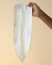 The Wrap Life Dainty Satin Lined Bandie in Tusk White Bandie