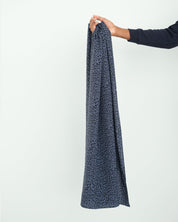 The Wrap Life Dashed Head Wrap in Blue Blue Head Wrap