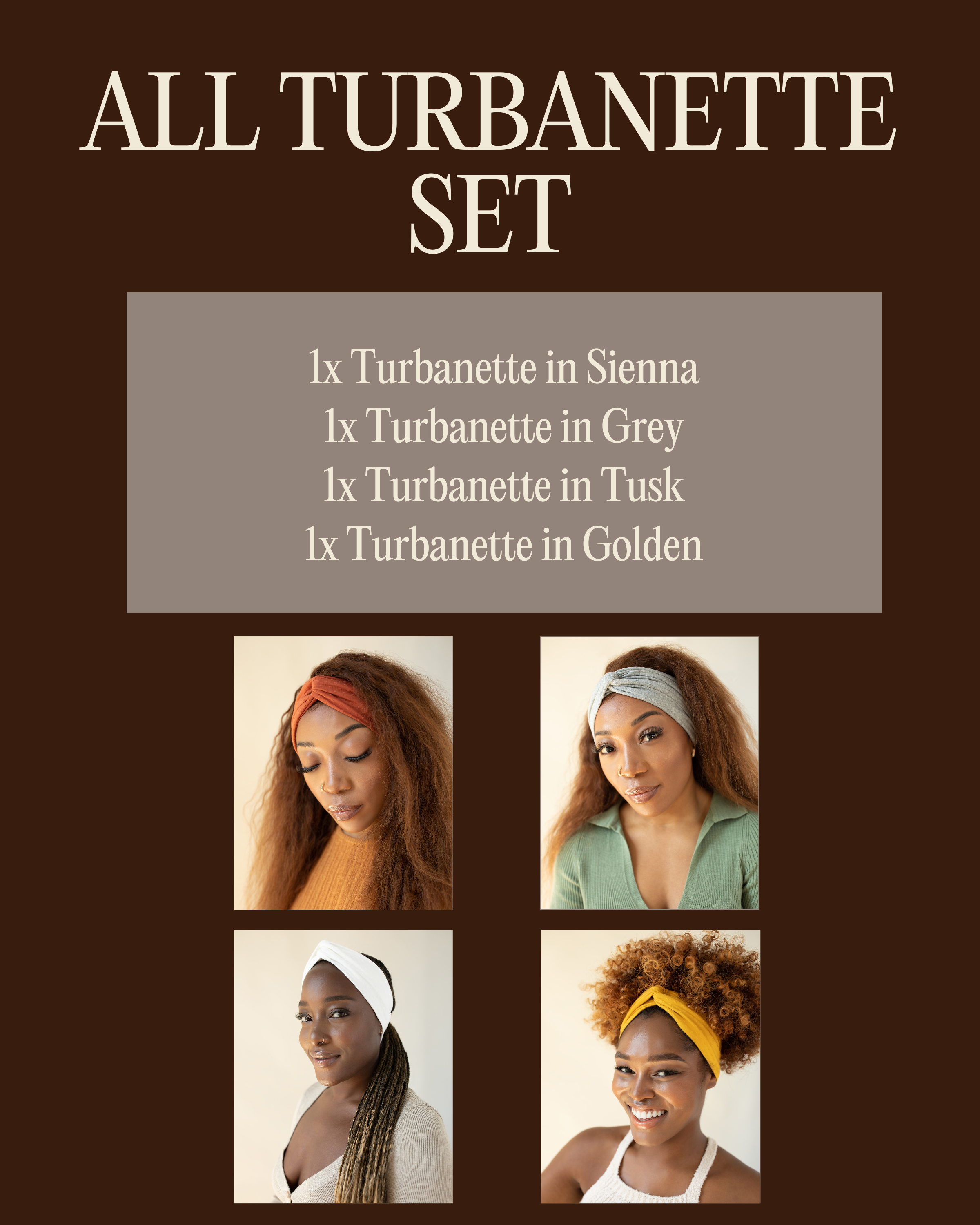 All Turbanette Set