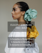 Floating Scrunchie Trio - Bold