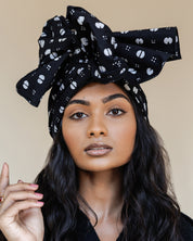 Batik Printed Head Wrap in Amisha