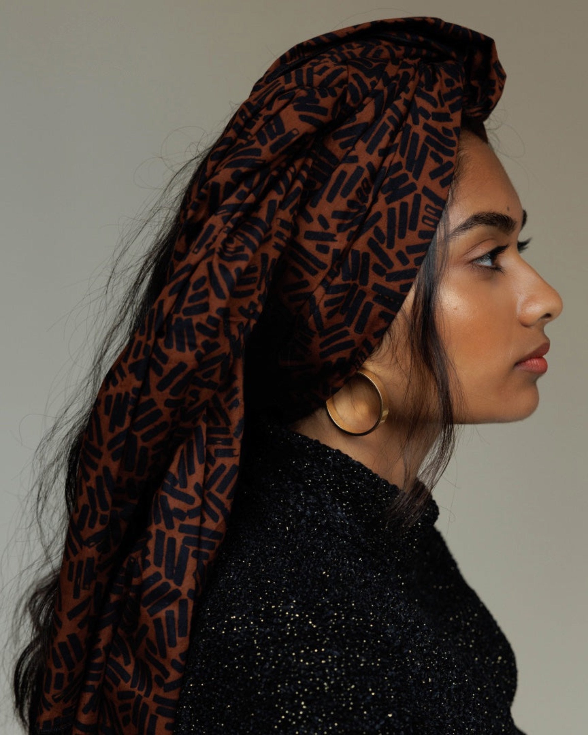 Batik Printed Head Wrap in Siti