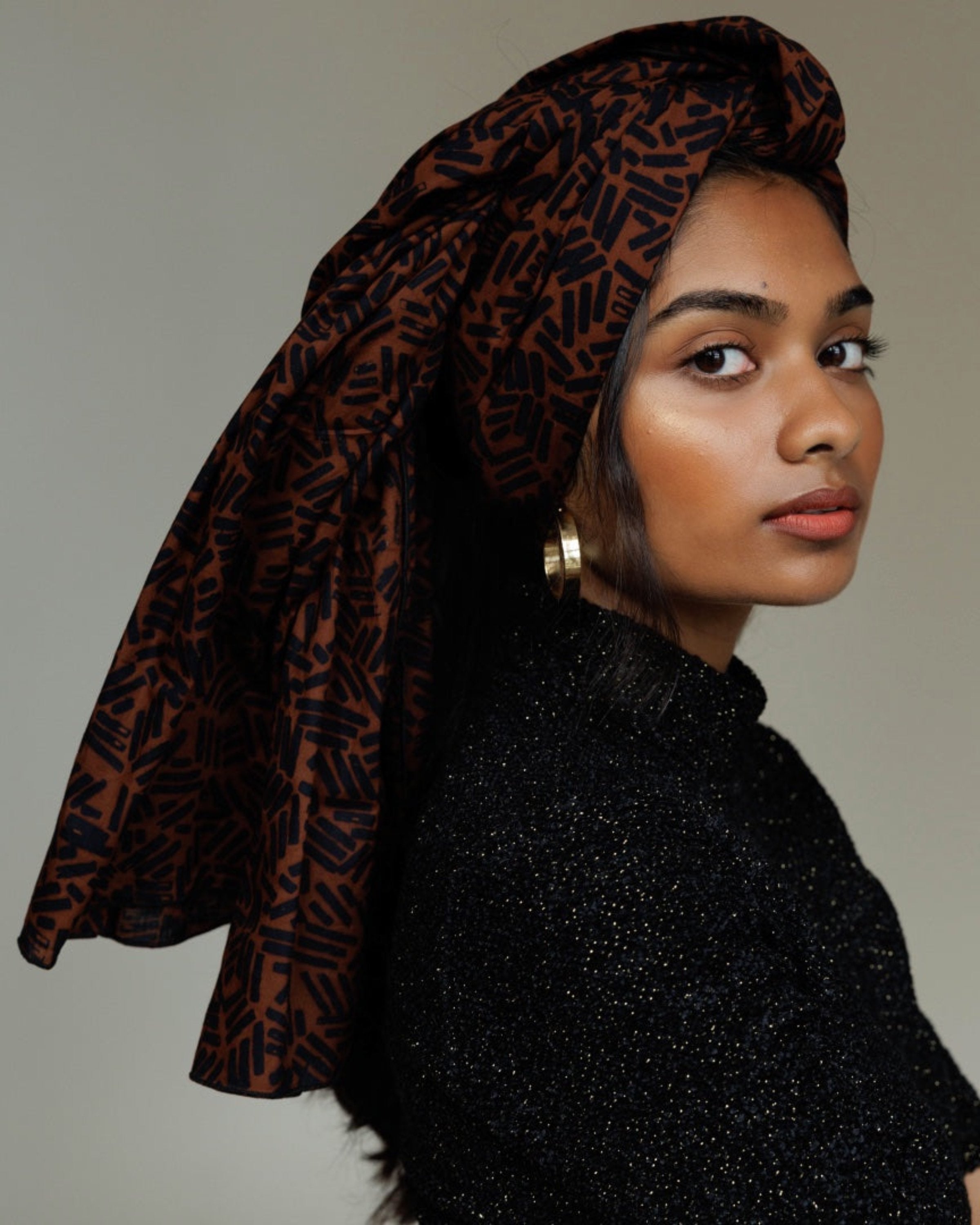 Batik Printed Head Wrap in Siti