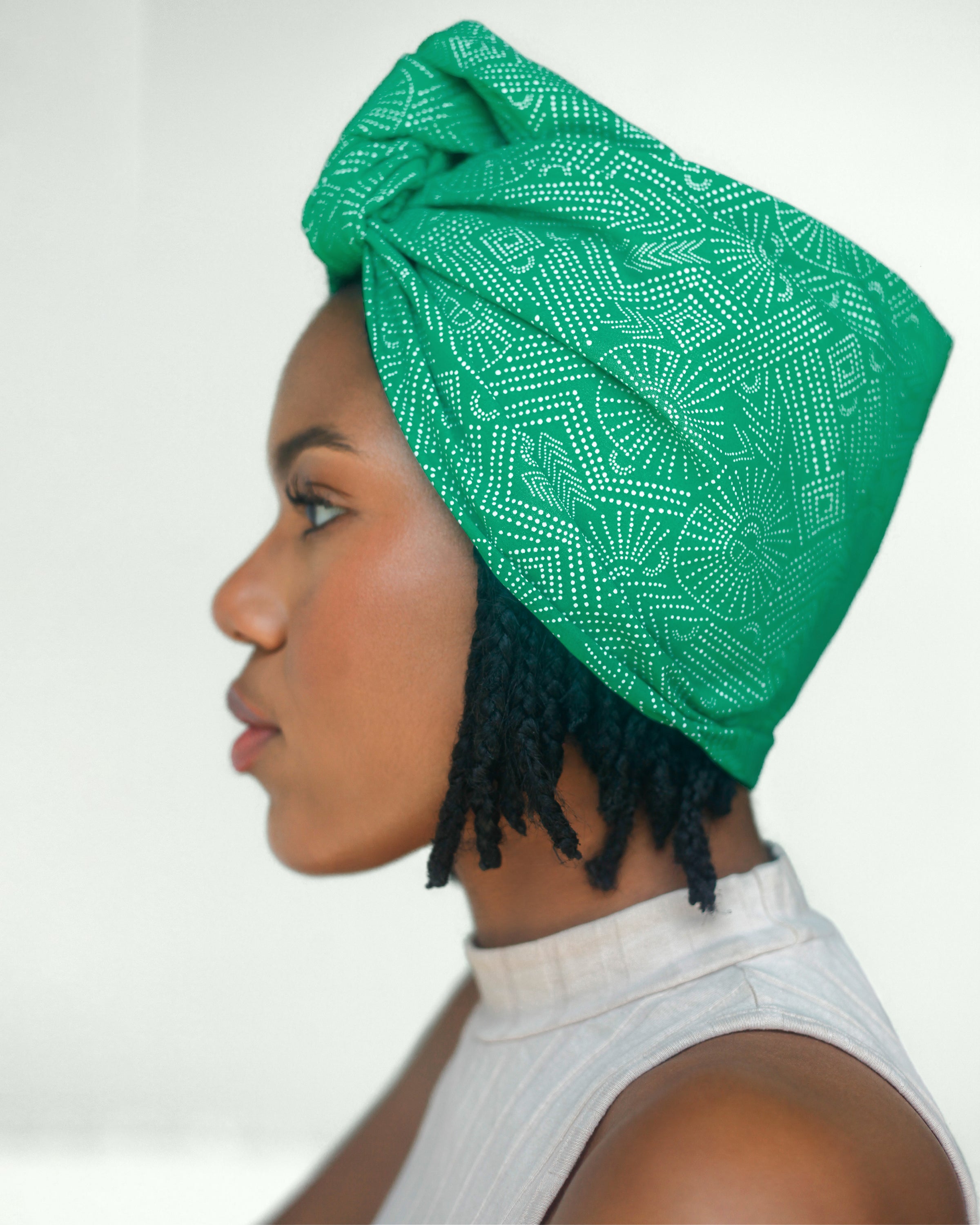 Standard Head Wrap in Verdant