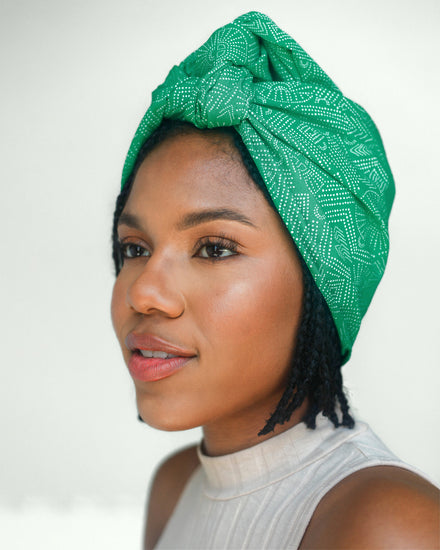 Standard Head Wrap in Verdant
