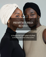 Premium Soft Lined Turban Bundle