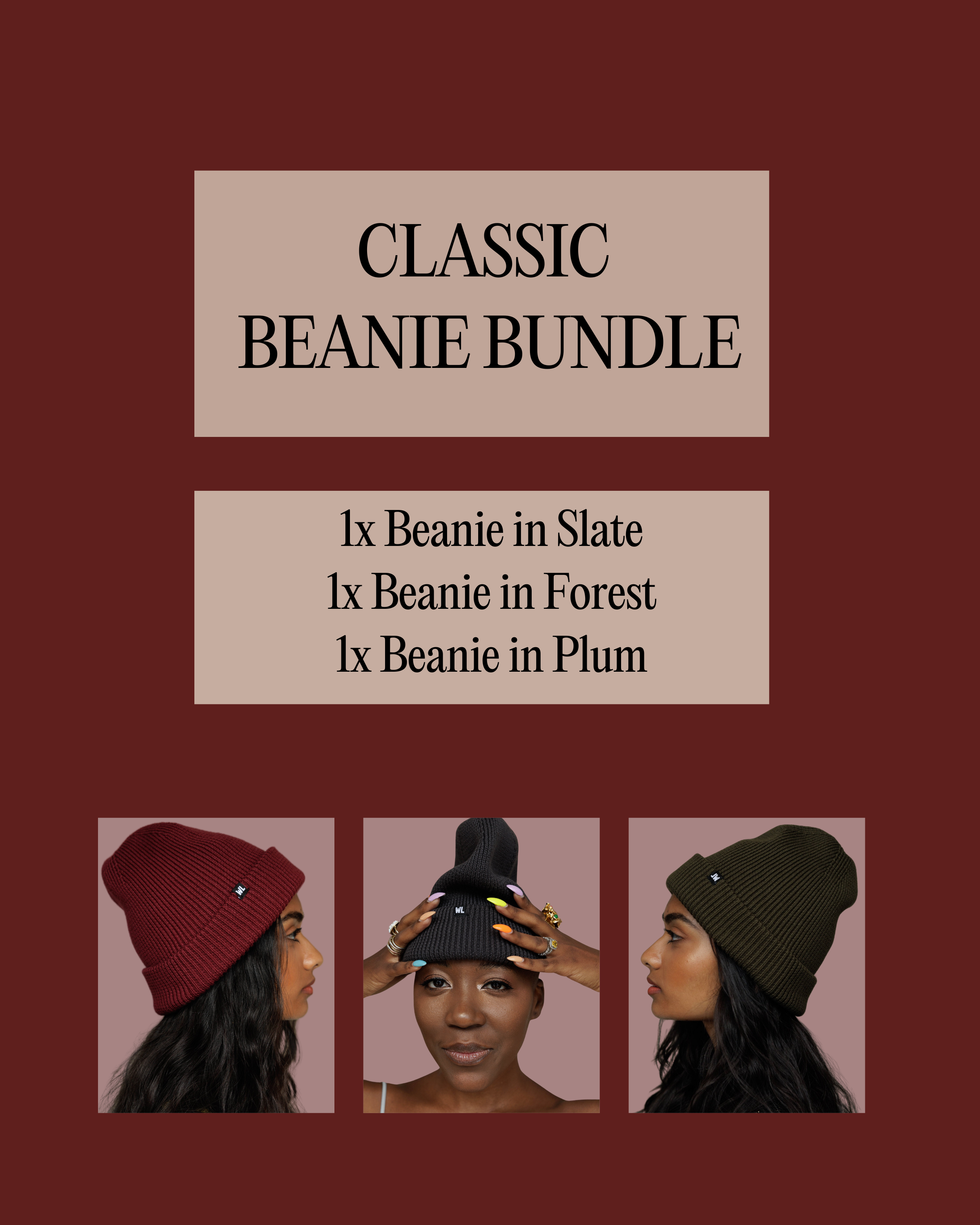 Classic Beanie Bundle