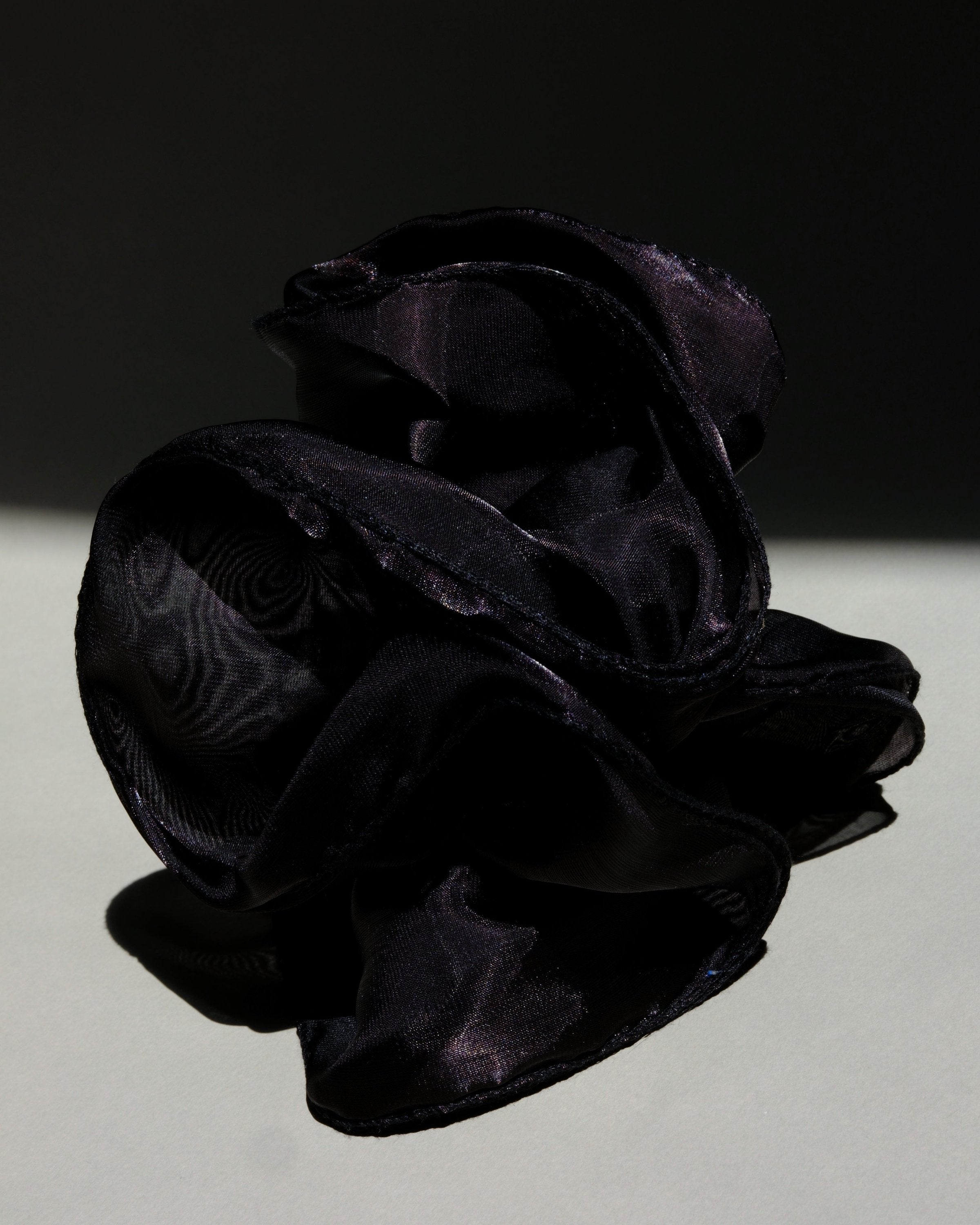 Sheer Floating Scrunchie in Midnight Magic