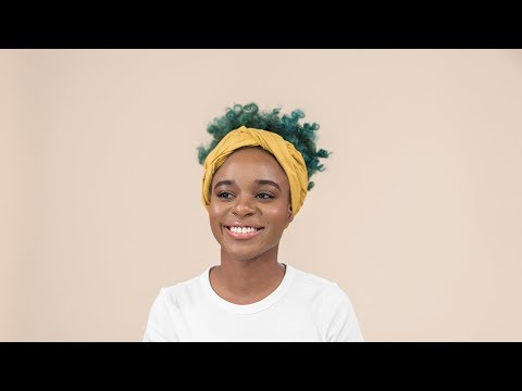 Standard Head Wrap in Citrine