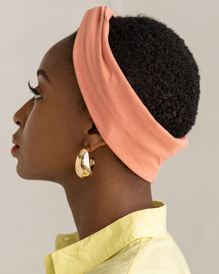 Last Chance Renew Turbanette in Soft Coral Pink Turbanette