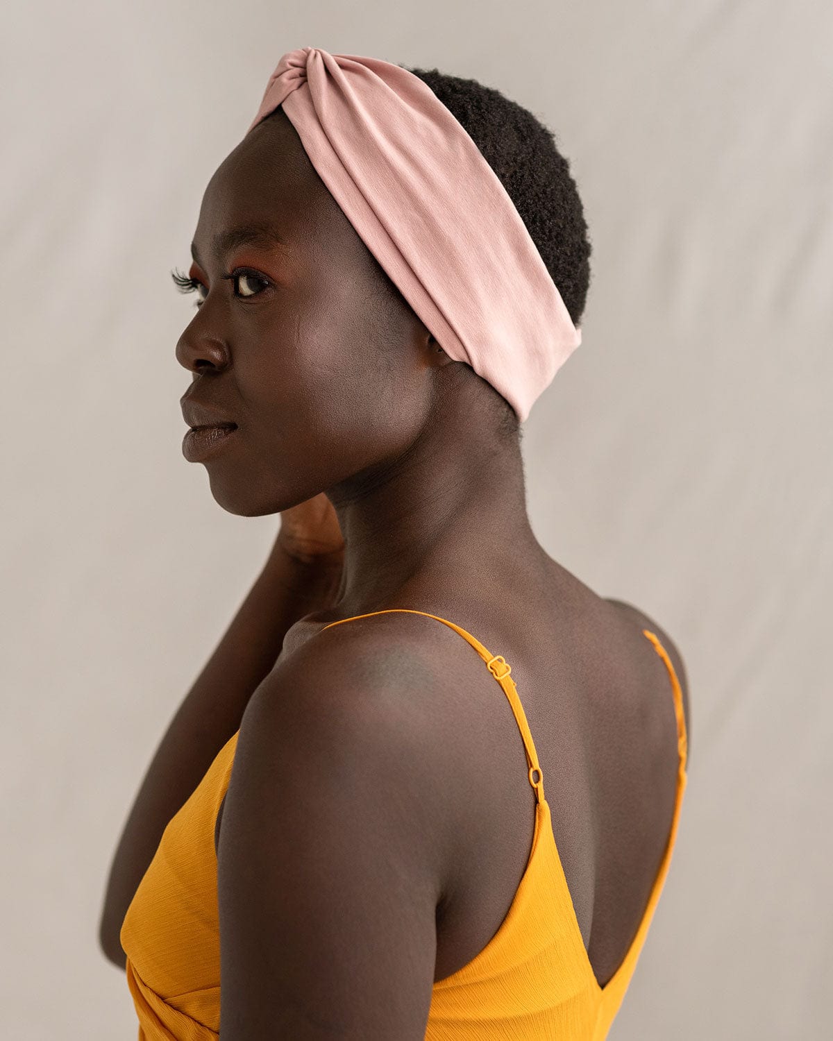 Last Chance Renew Turbanette in Soft Pink Pink Turbanette