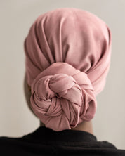 Last Chance Tencel Head Wrap in Rose Pink Head Wrap