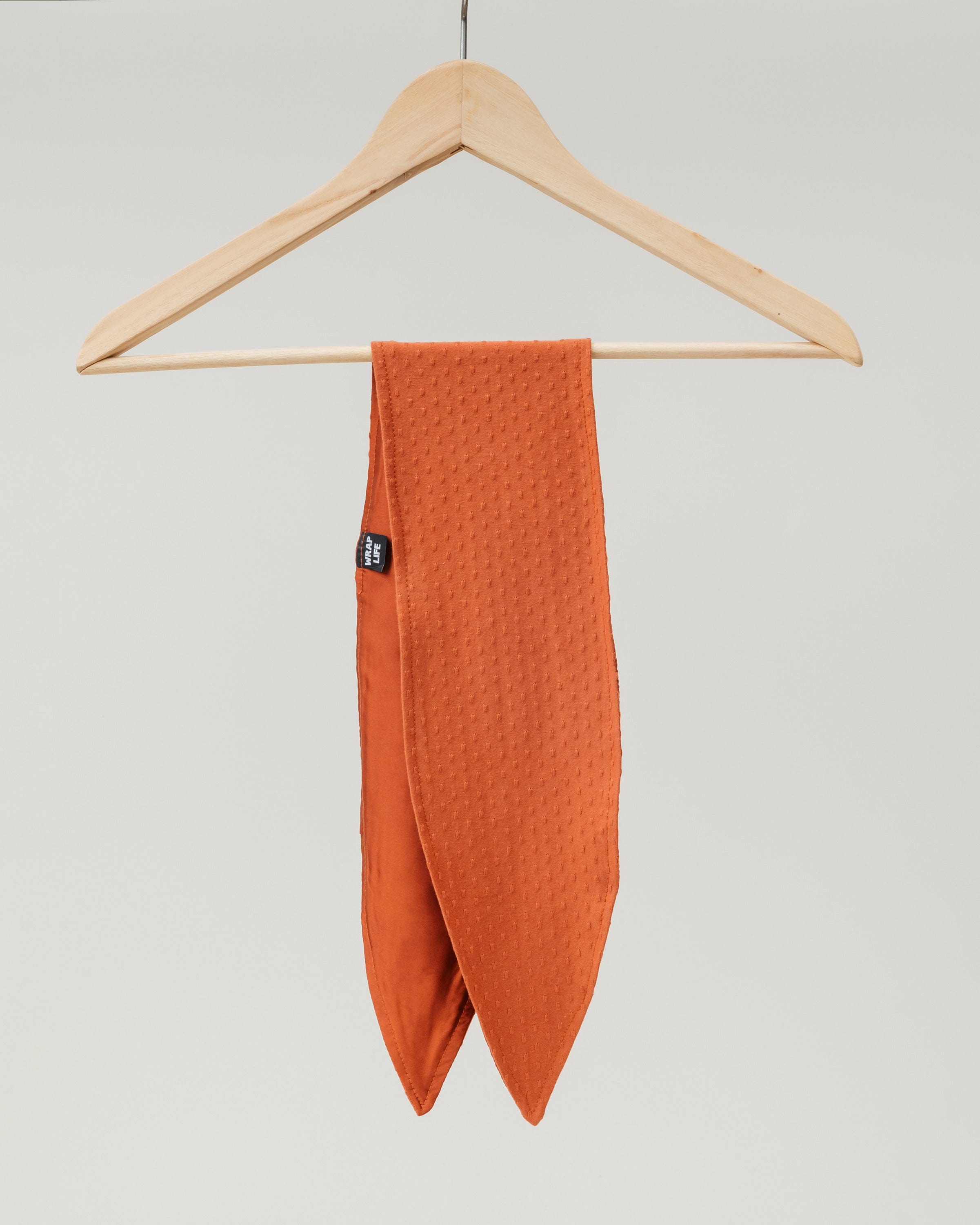 The Wrap Life Dainty Satin Lined Bandie in Sienna Brown Bandie