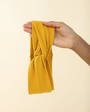 The Wrap Life Dainty Turbanette in Golden Yellow Turbanette