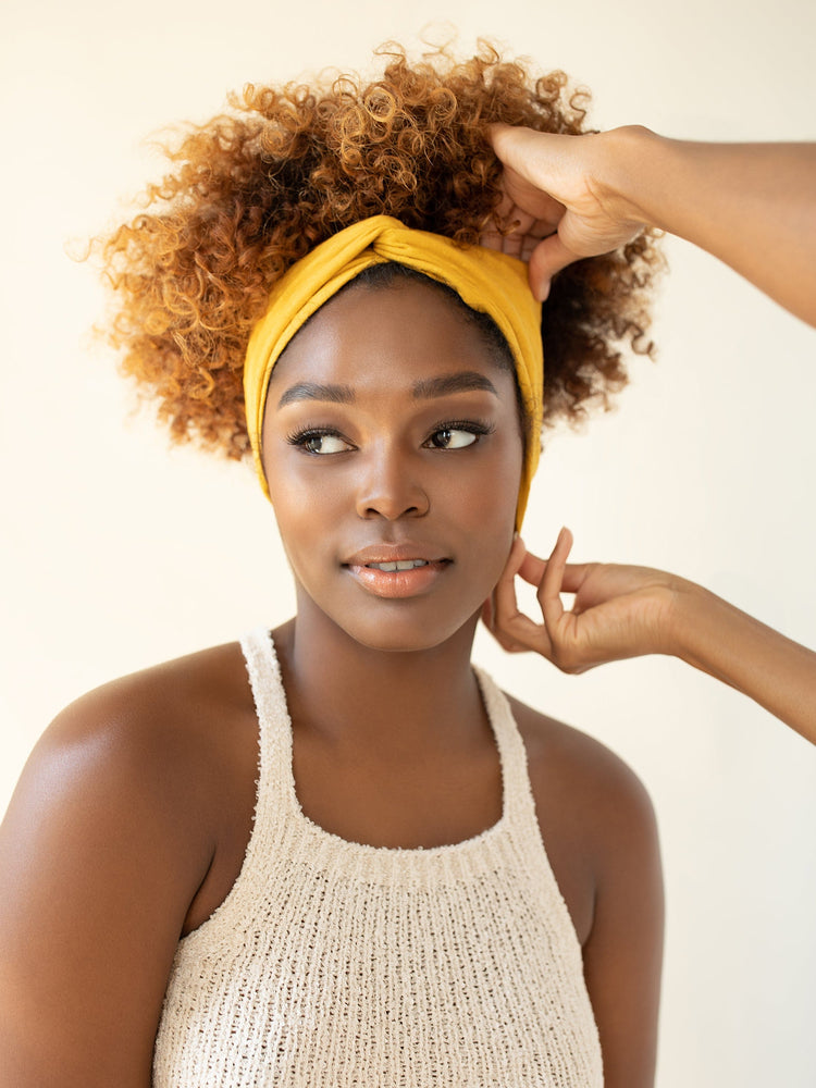 Dainty Turbanette in Golden