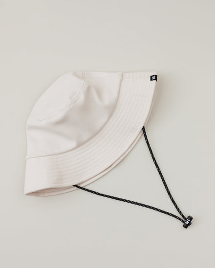 The Wrap Life Solid Bucket Hat in Tusk Beige Hat